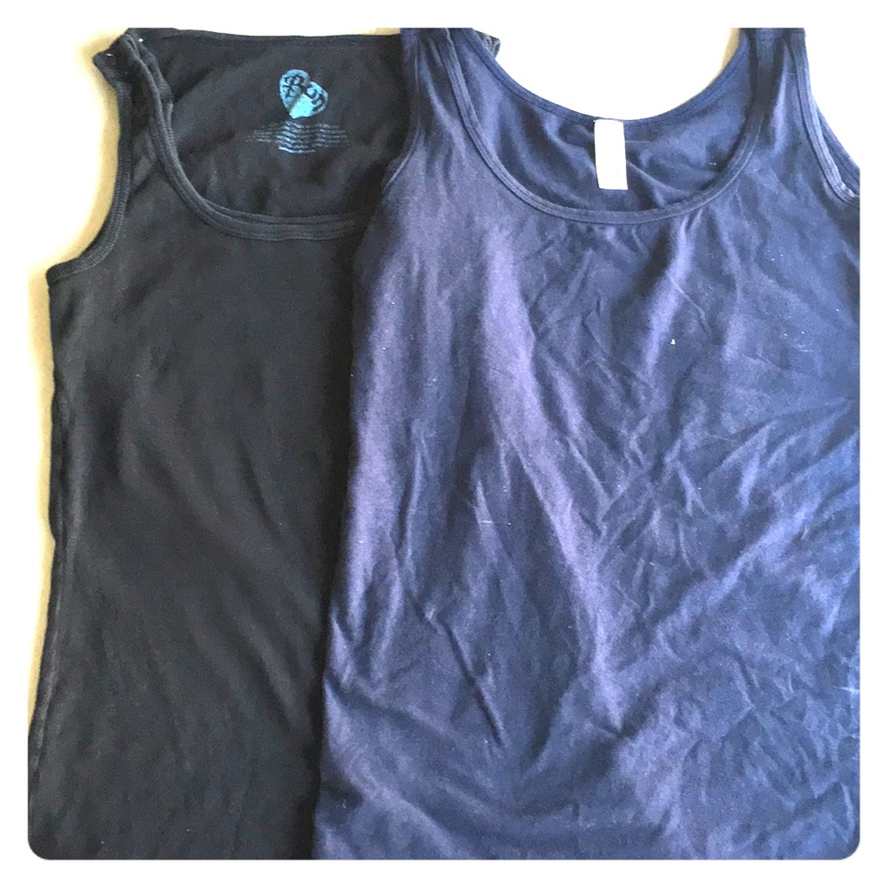 Lot of 2 Bun Maternity Nursing Tanks